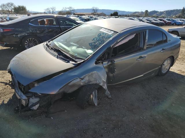 honda civic hybr 2008 jhmfa36238s022784