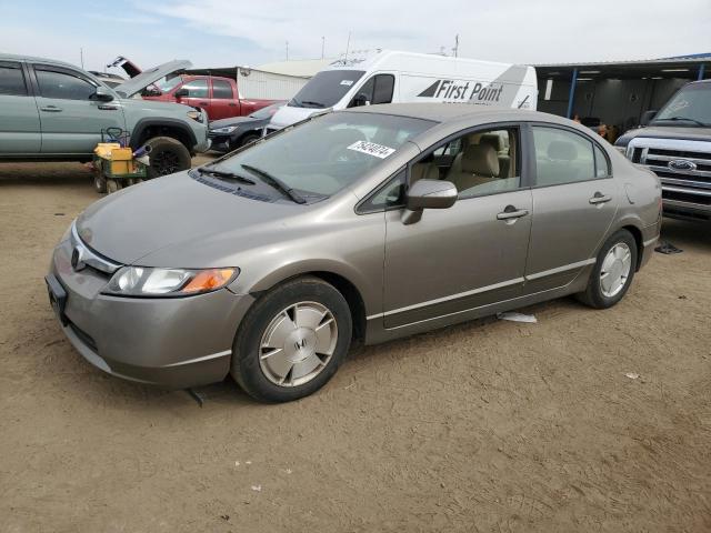 honda civic hybr 2006 jhmfa36246s007093