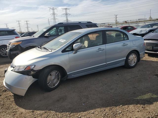 honda civic hybr 2007 jhmfa36247s013560