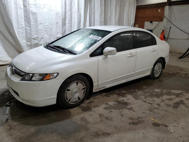 honda civic hybr 2008 jhmfa36248s026634