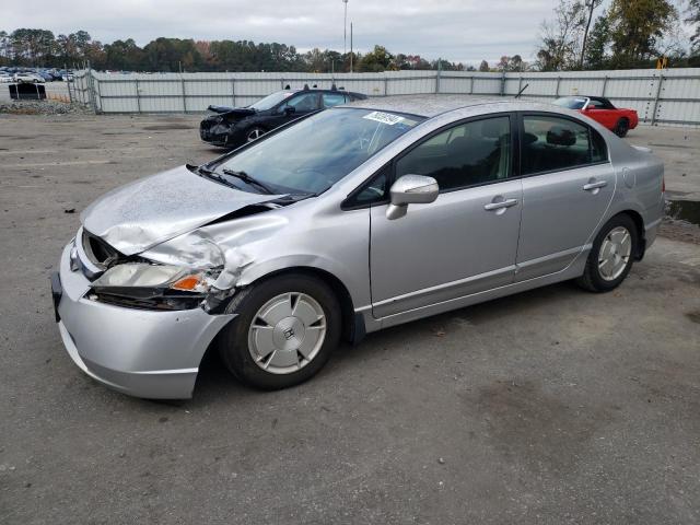 honda civic hybr 2008 jhmfa36248s027993