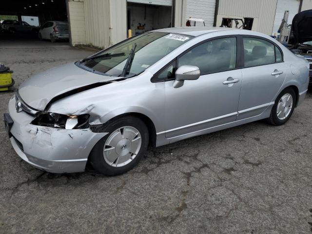 honda civic hybr 2006 jhmfa36266s009654