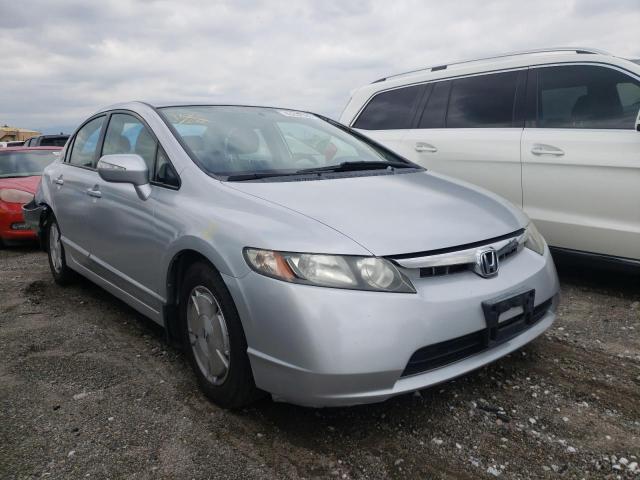 honda civic hybr 2007 jhmfa36267s013611