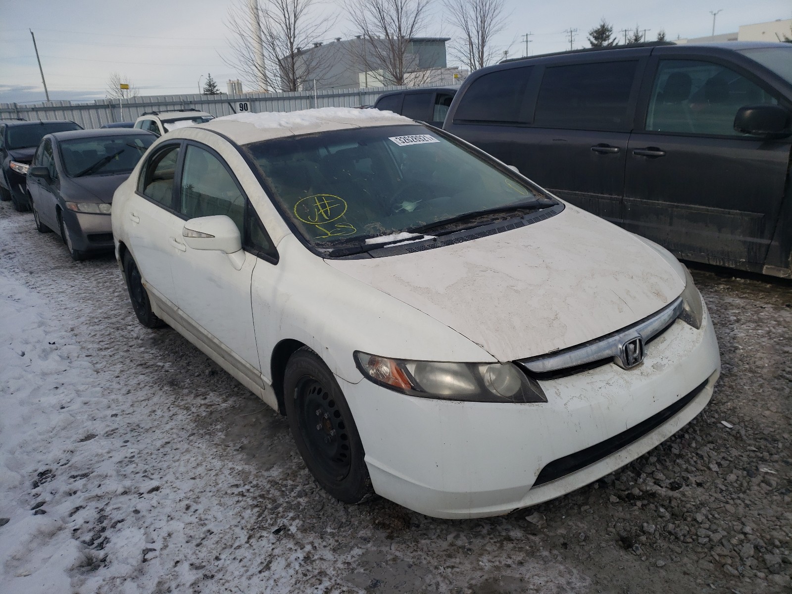 honda civic hybr 2007 jhmfa36267s014452