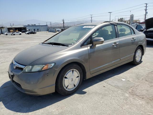 honda civic hybr 2007 jhmfa36267s025385