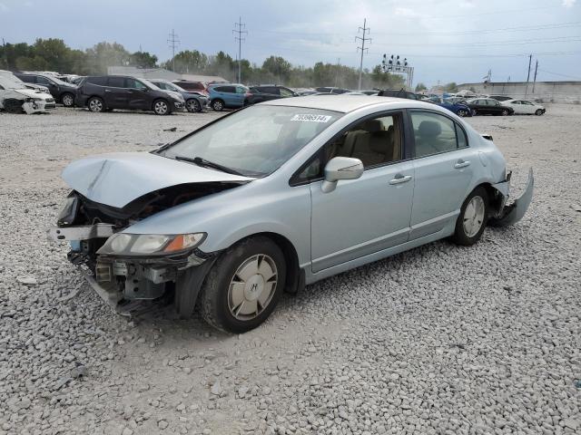 honda civic hybr 2008 jhmfa36268s007065