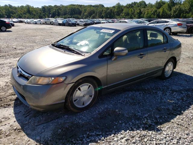 honda civic hybr 2008 jhmfa36268s020091