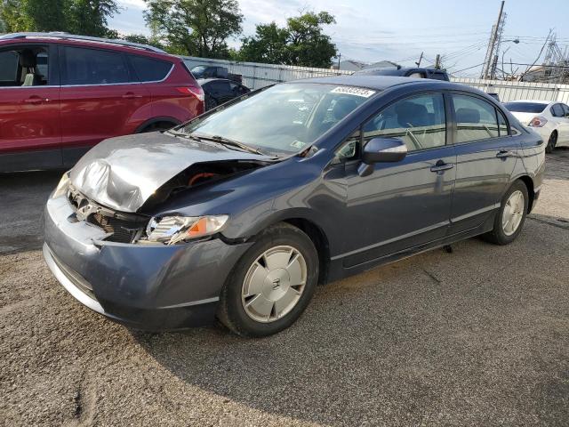 honda civic hybr 2008 jhmfa36268s028580