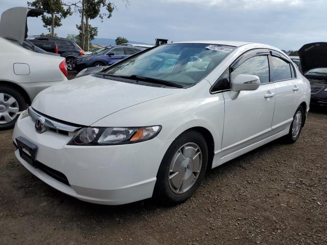 honda civic hybr 2008 jhmfa36288s007195