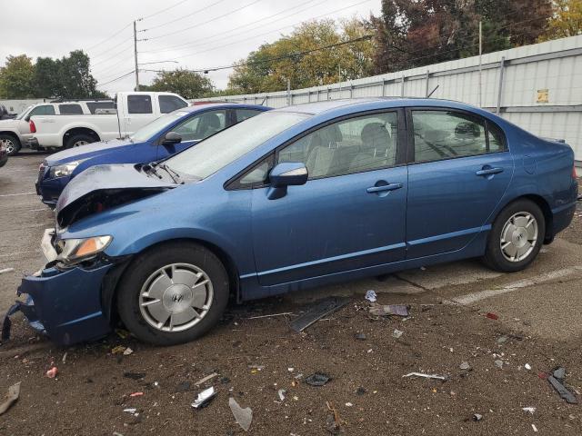 honda civic hybr 2009 jhmfa36289s018540