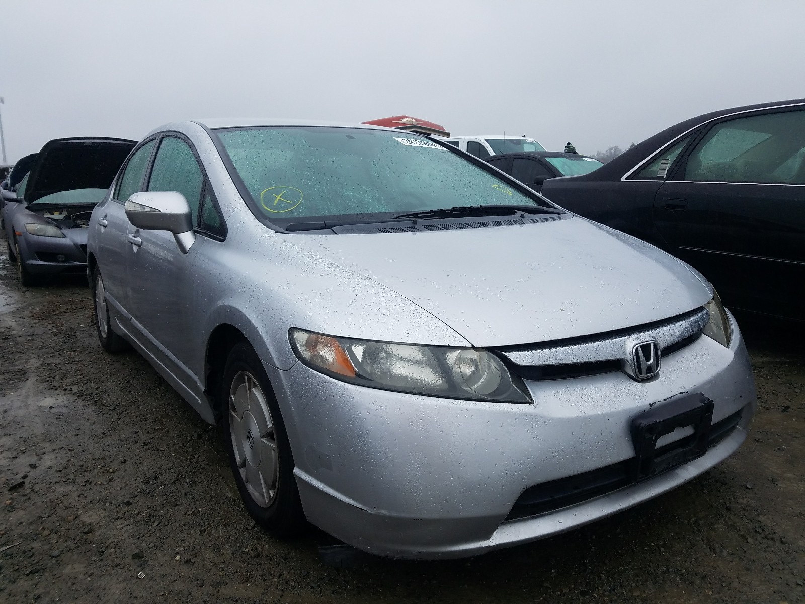 honda civic hybr 2006 jhmfa36296s016923