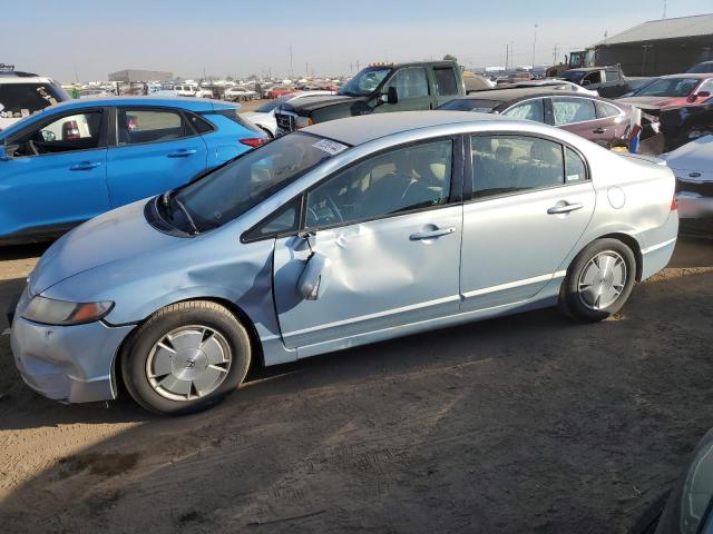 honda civic hybr 2007 jhmfa36297s017572