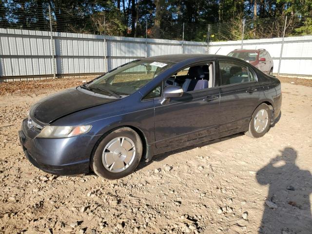 honda civic hybr 2007 jhmfa36297s032363