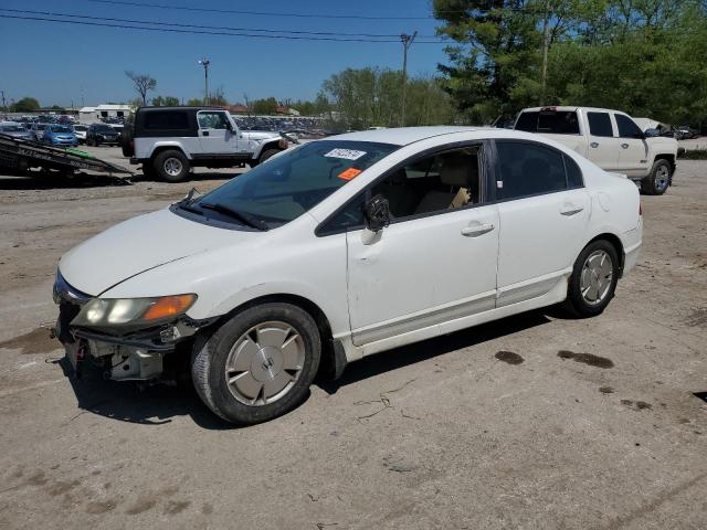 honda civic hybr 2007 jhmfa362x7s022926