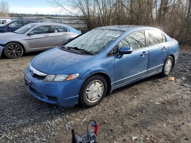 honda civic hybr 2009 jhmfa362x9s018409