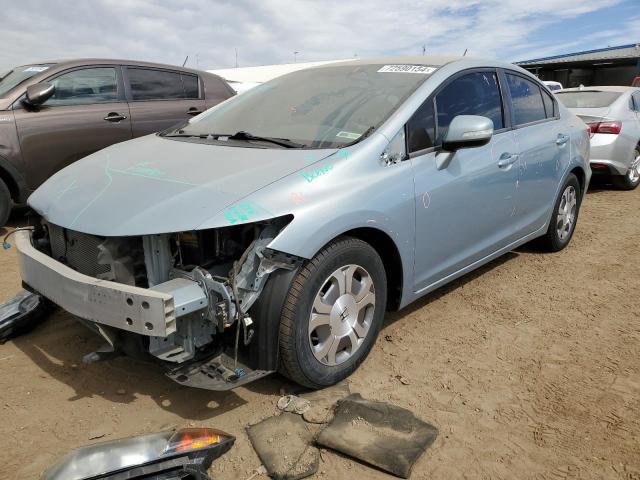 honda civic hybr 2012 jhmfb4f21cs002044