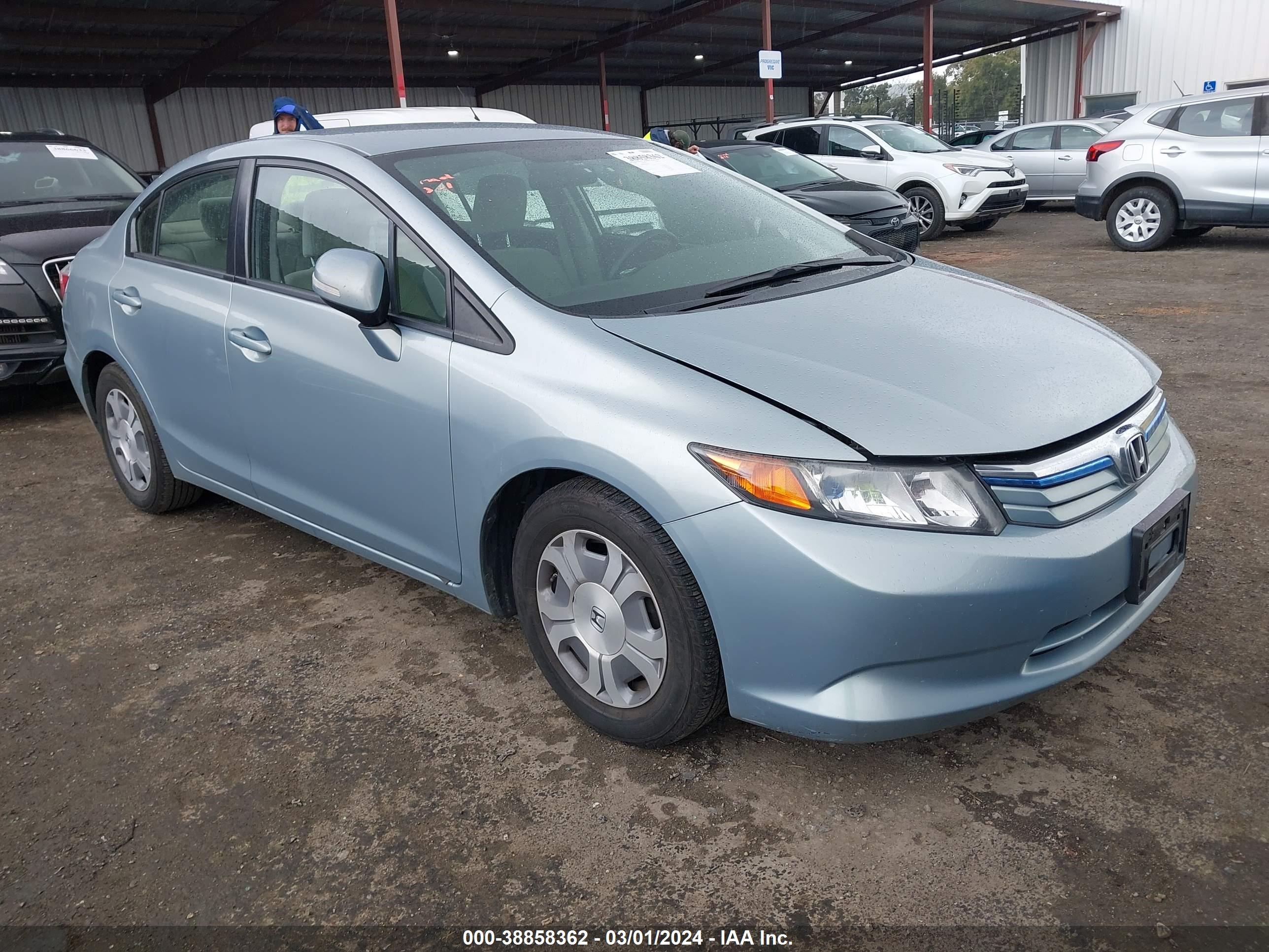 honda civic 2012 jhmfb4f22cs008595