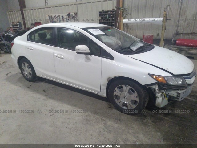 honda civic hybrid 2012 jhmfb4f24cs011160