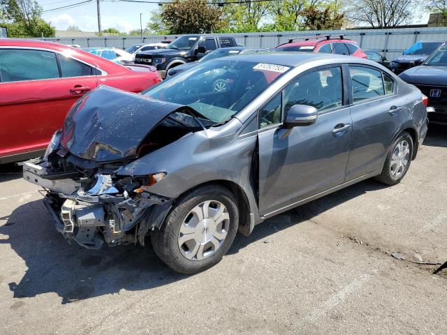 honda civic hybr 2012 jhmfb4f29cs001451