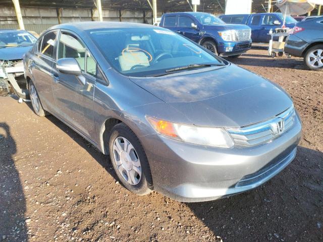 honda civic hybr 2012 jhmfb4f2xcs000521