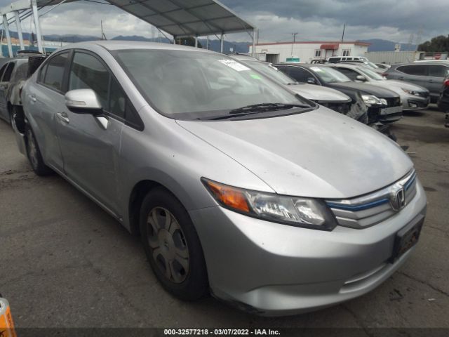 honda civic hybrid 2012 jhmfb4f2xcs003273