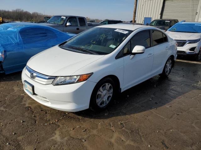 honda civic hybr 2012 jhmfb4f33cs006976