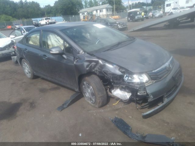 honda civic hybrid 2012 jhmfb4f37cs003014