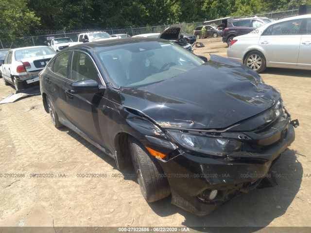 honda civic sedan 2019 jhmfc1f32kx001197