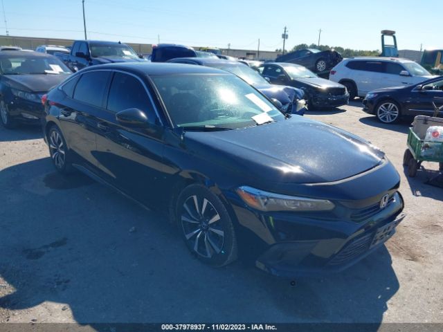 honda civic 2022 jhmfe1f71nx000477