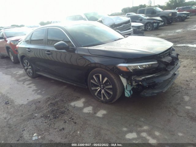 honda civic sedan 2022 jhmfe1f75nx002264