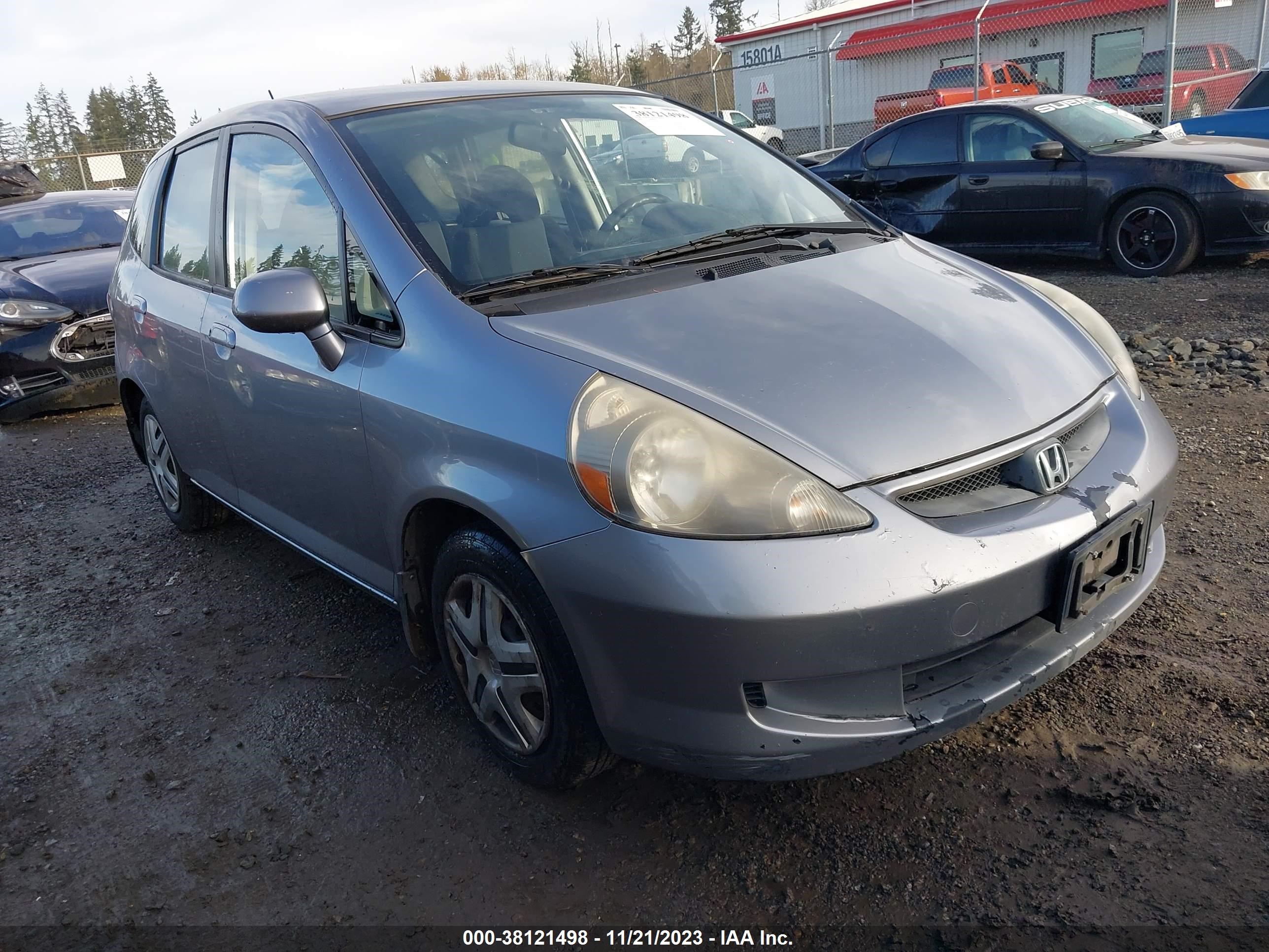 honda fit 2008 jhmgd374x8s036015