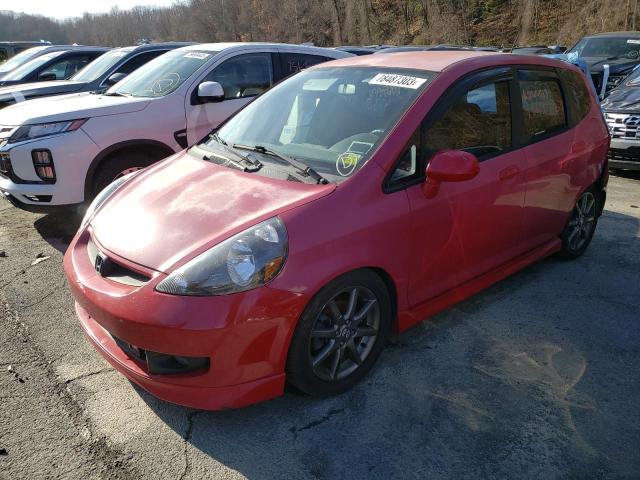 honda fit 2007 jhmgd37617s022911