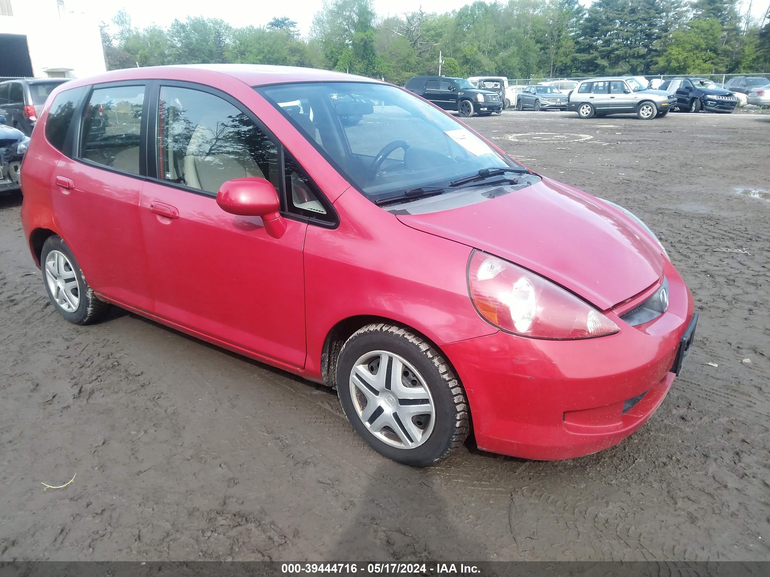 honda fit 2007 jhmgd38457s045606