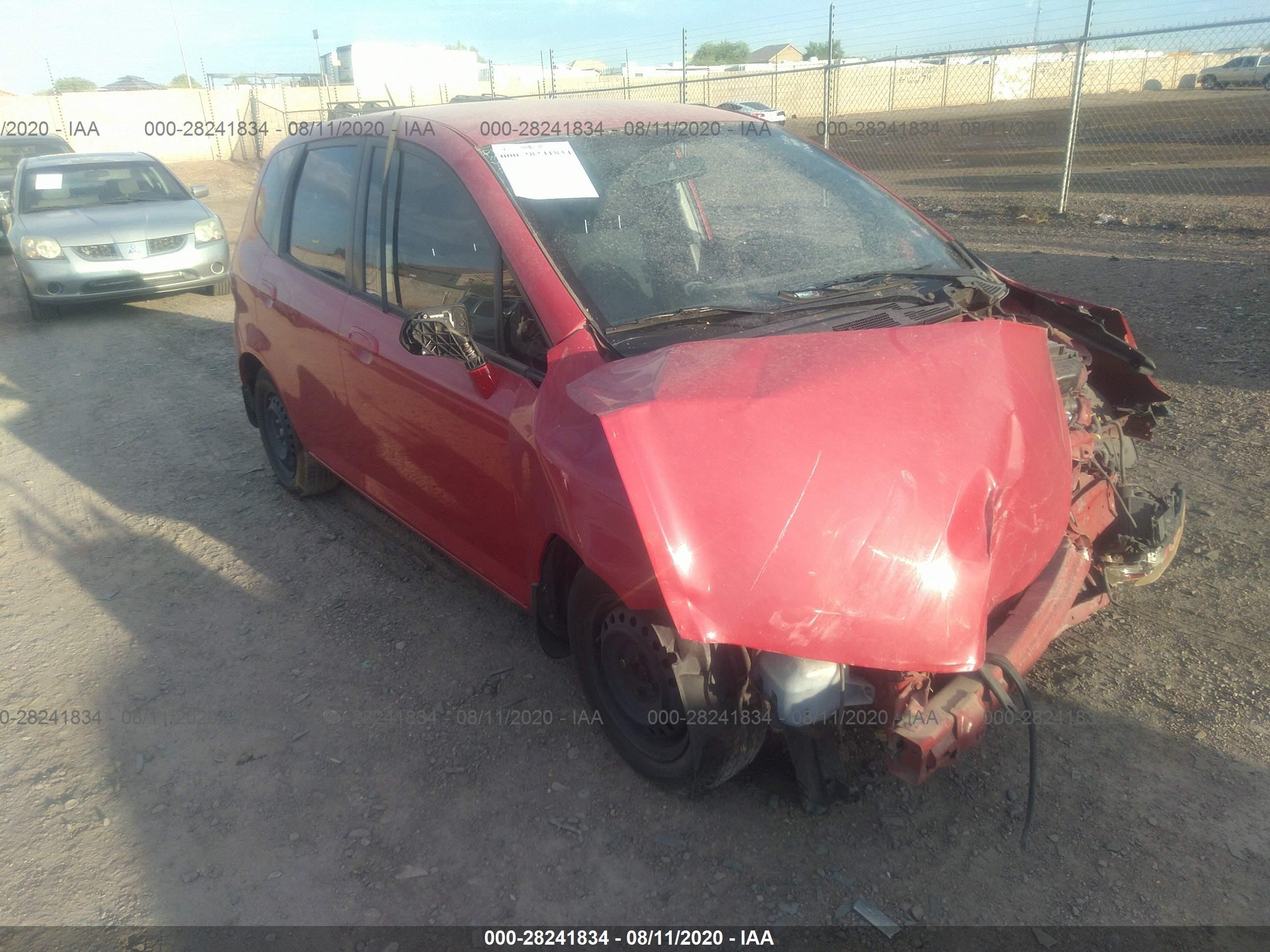 honda fit 2008 jhmgd38458s030167