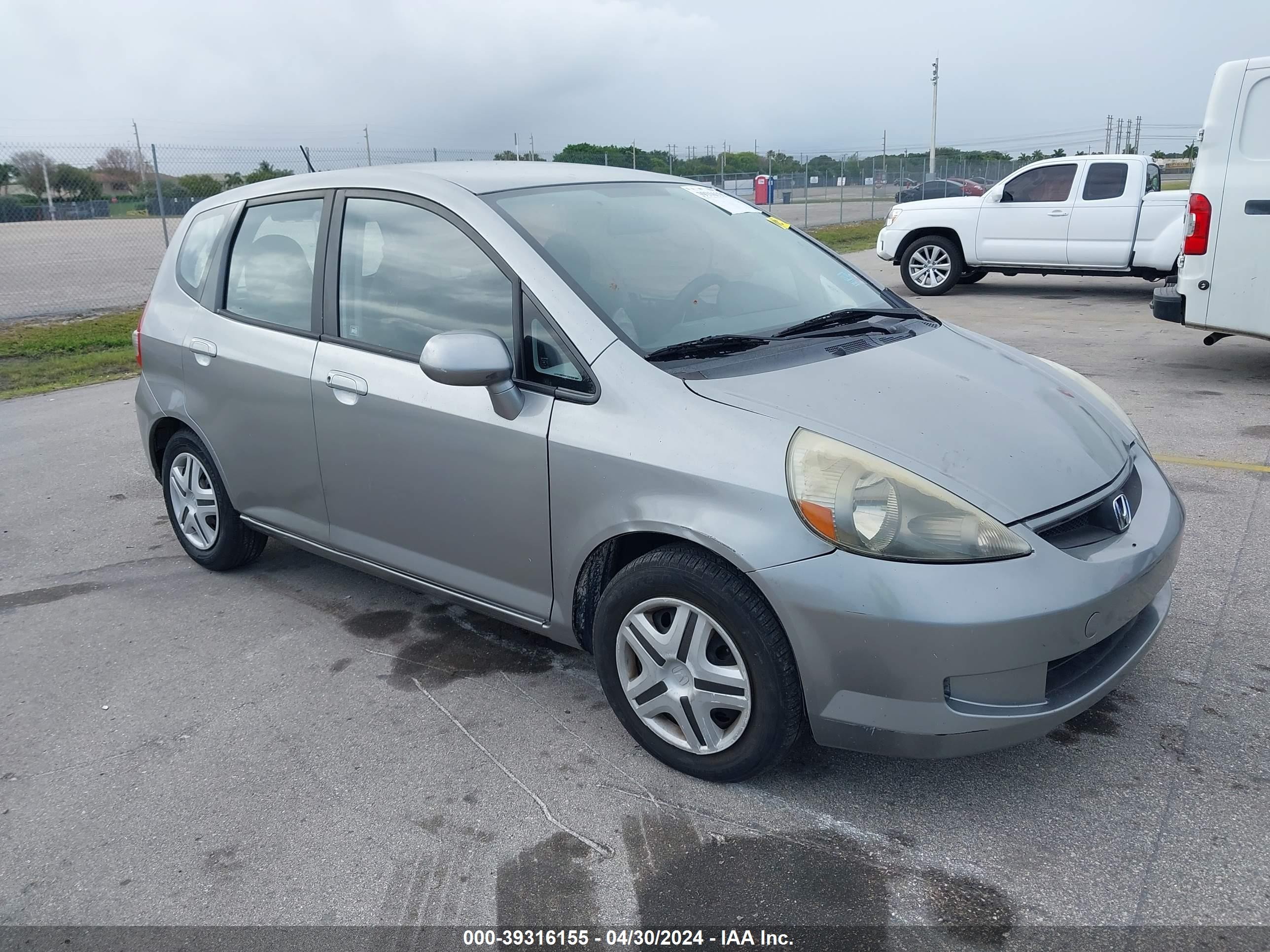 honda fit 2007 jhmgd38497s022037