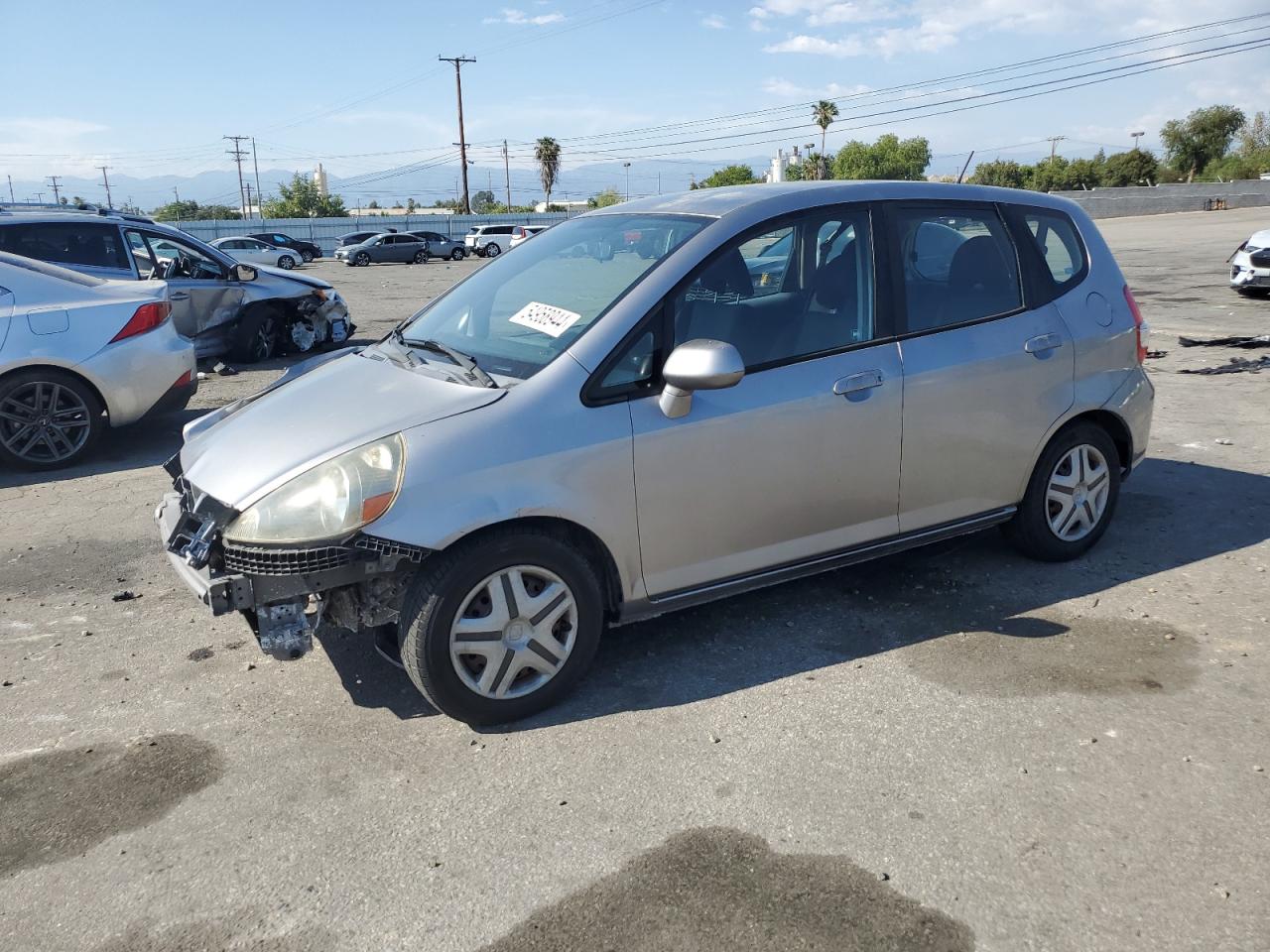 honda fit 2007 jhmgd38497s054423