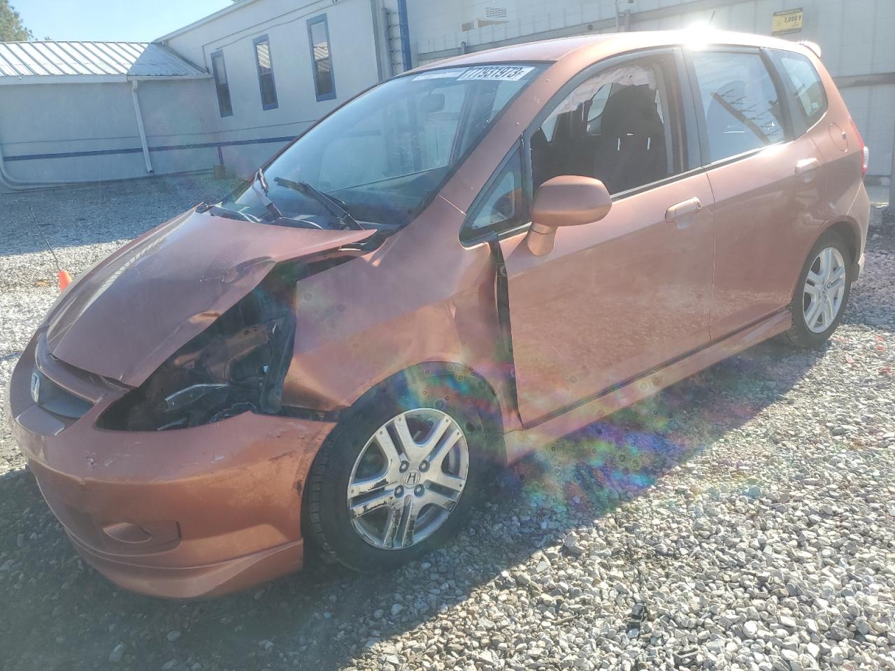 honda fit 2007 jhmgd38607s036426