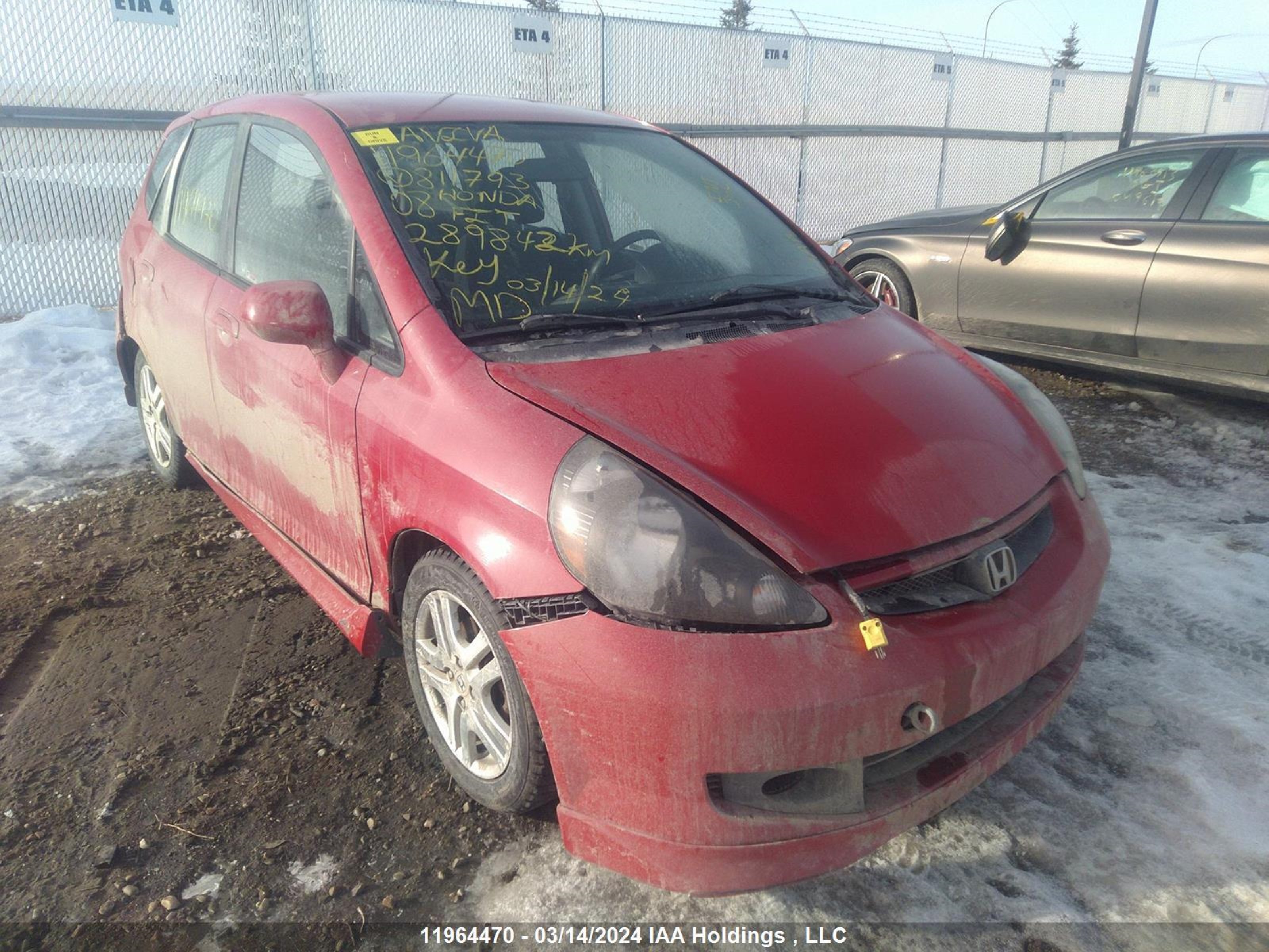 honda fit 2008 jhmgd38608s811793