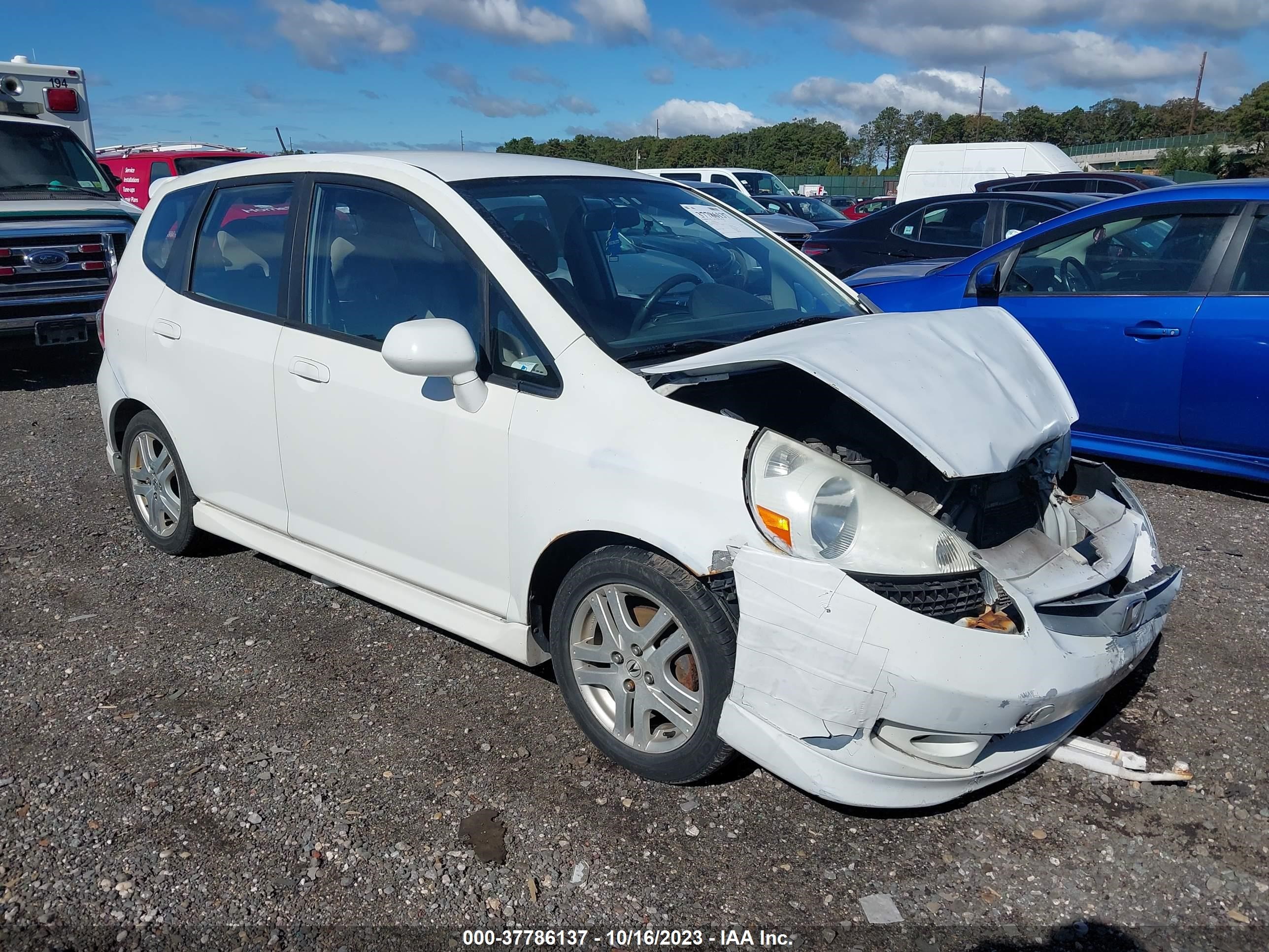 honda fit 2007 jhmgd38657s059989