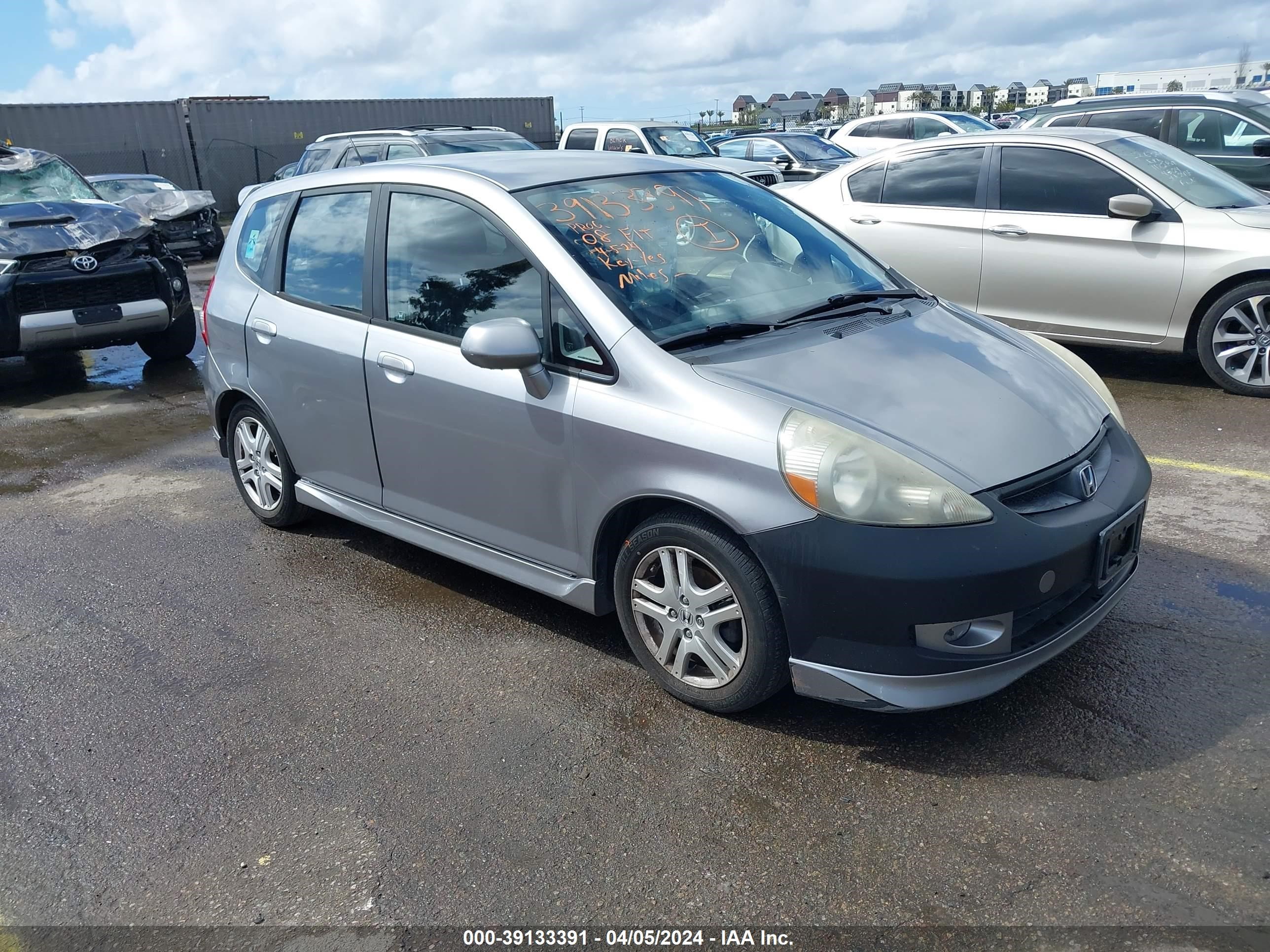 honda fit 2008 jhmgd38658s028906