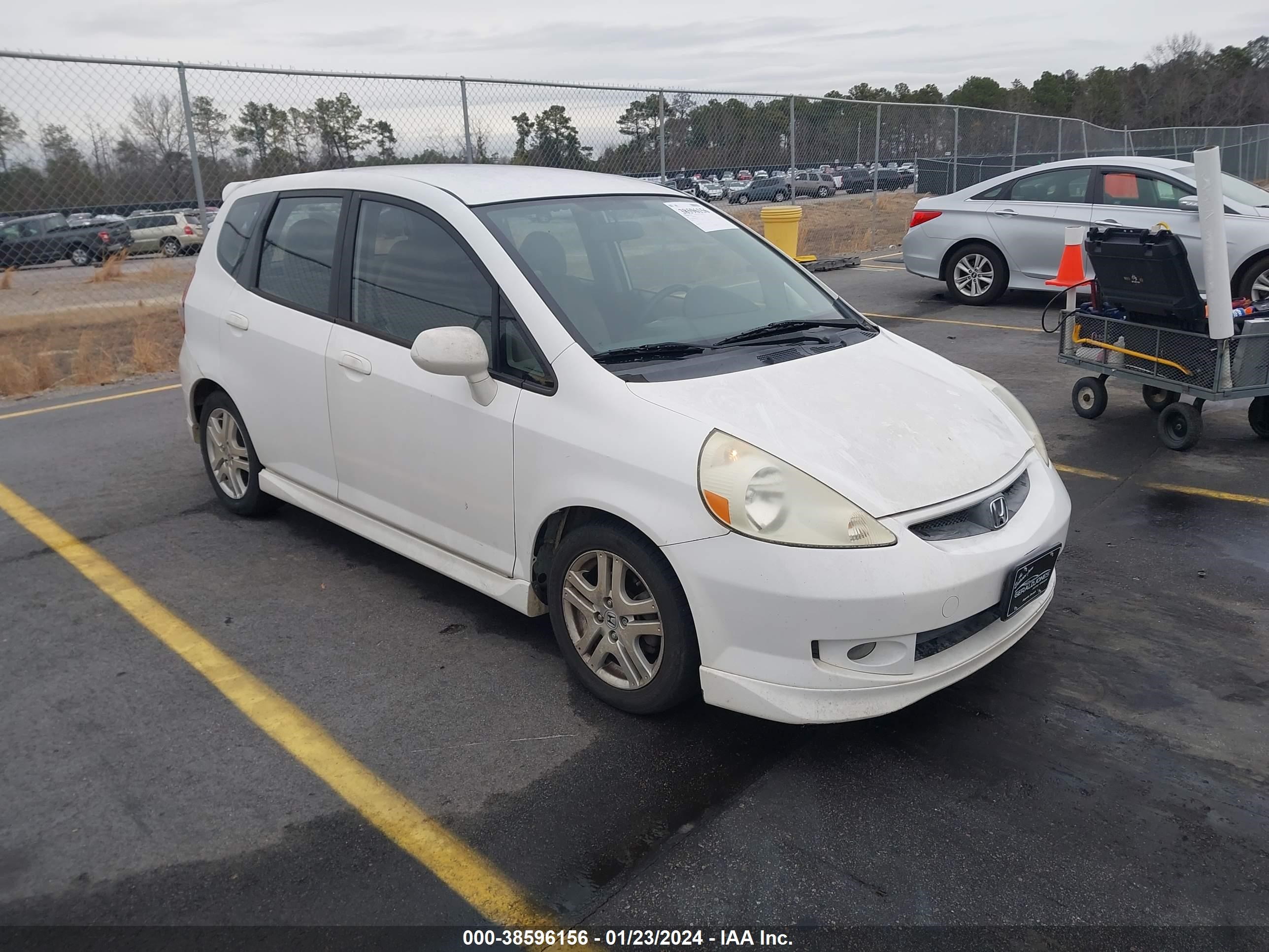 honda fit 2007 jhmgd38667s060018