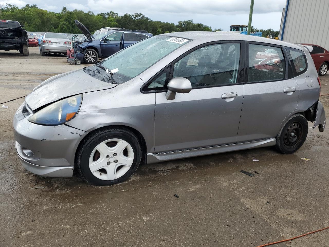 honda fit 2007 jhmgd38687s037257