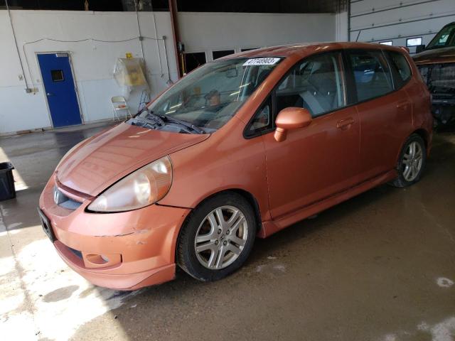 honda fit s 2007 jhmgd386x7s041908