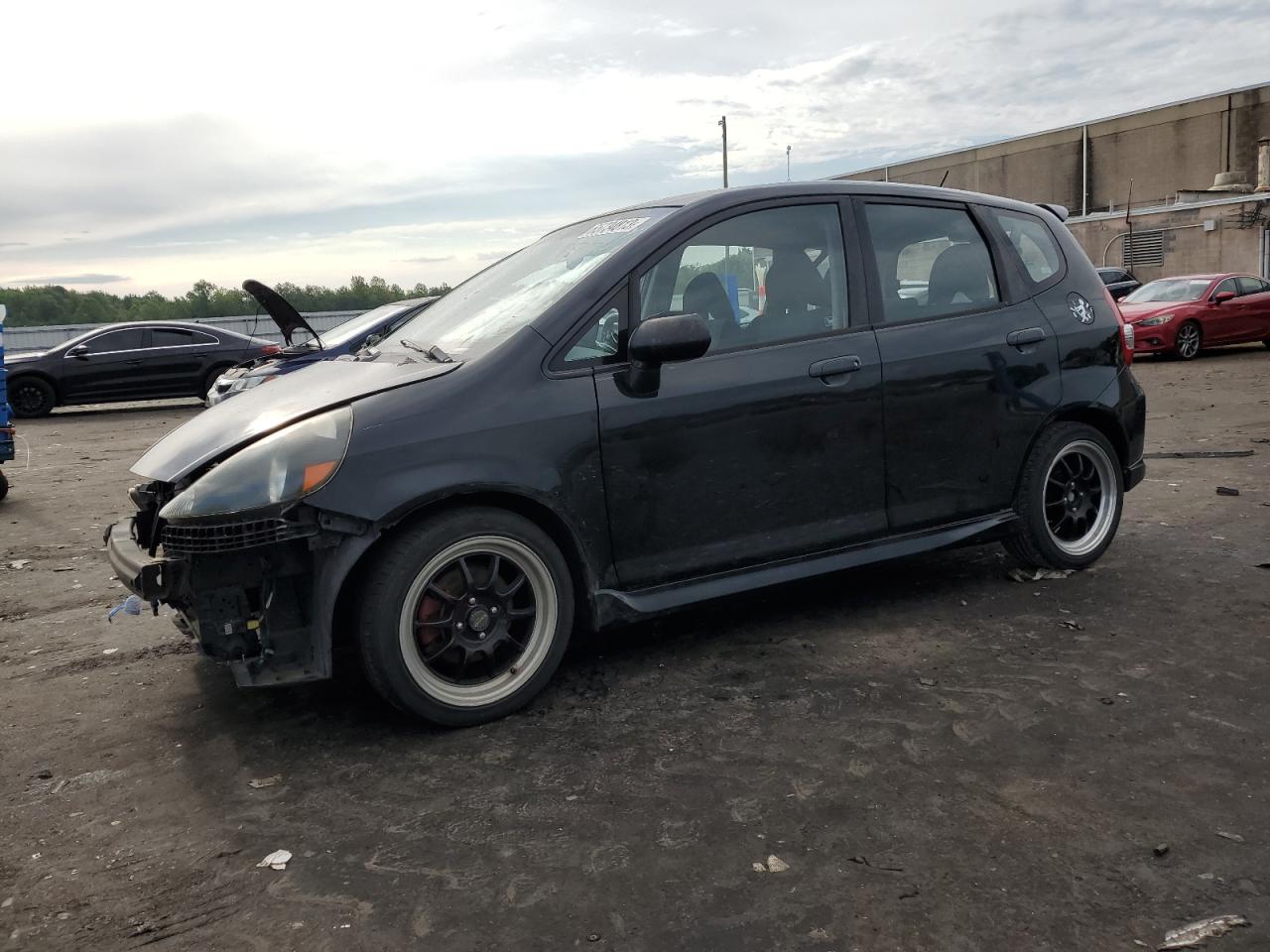 honda fit 2007 jhmgd386x7s051239