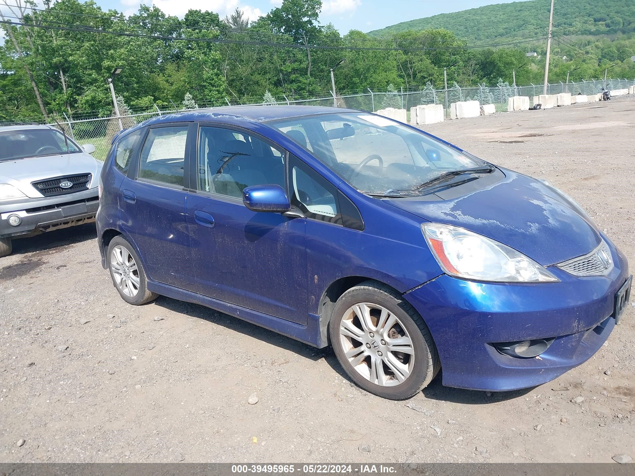 honda fit 2009 jhmge87449s074383