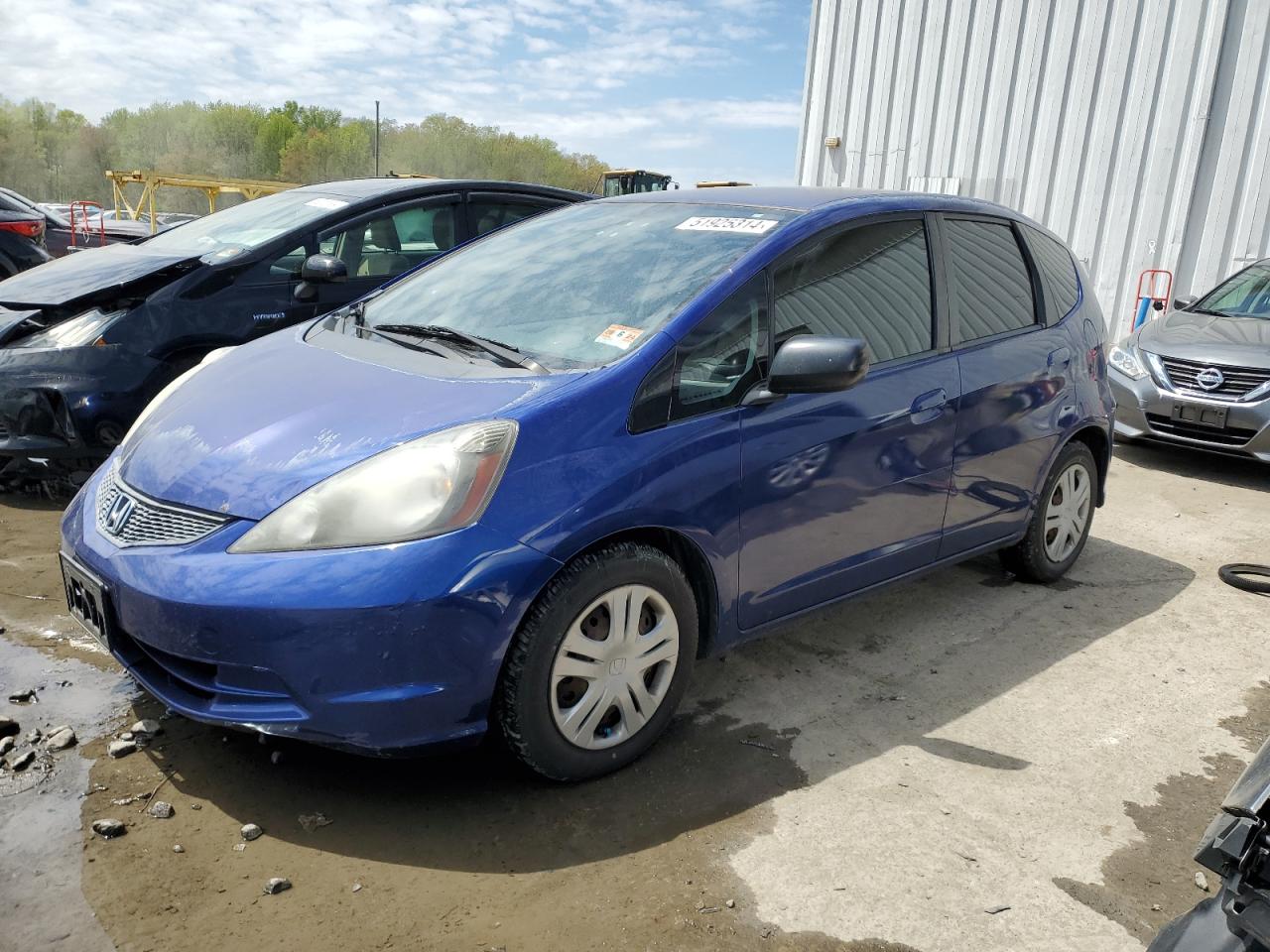 honda fit 2009 jhmge88209s056458