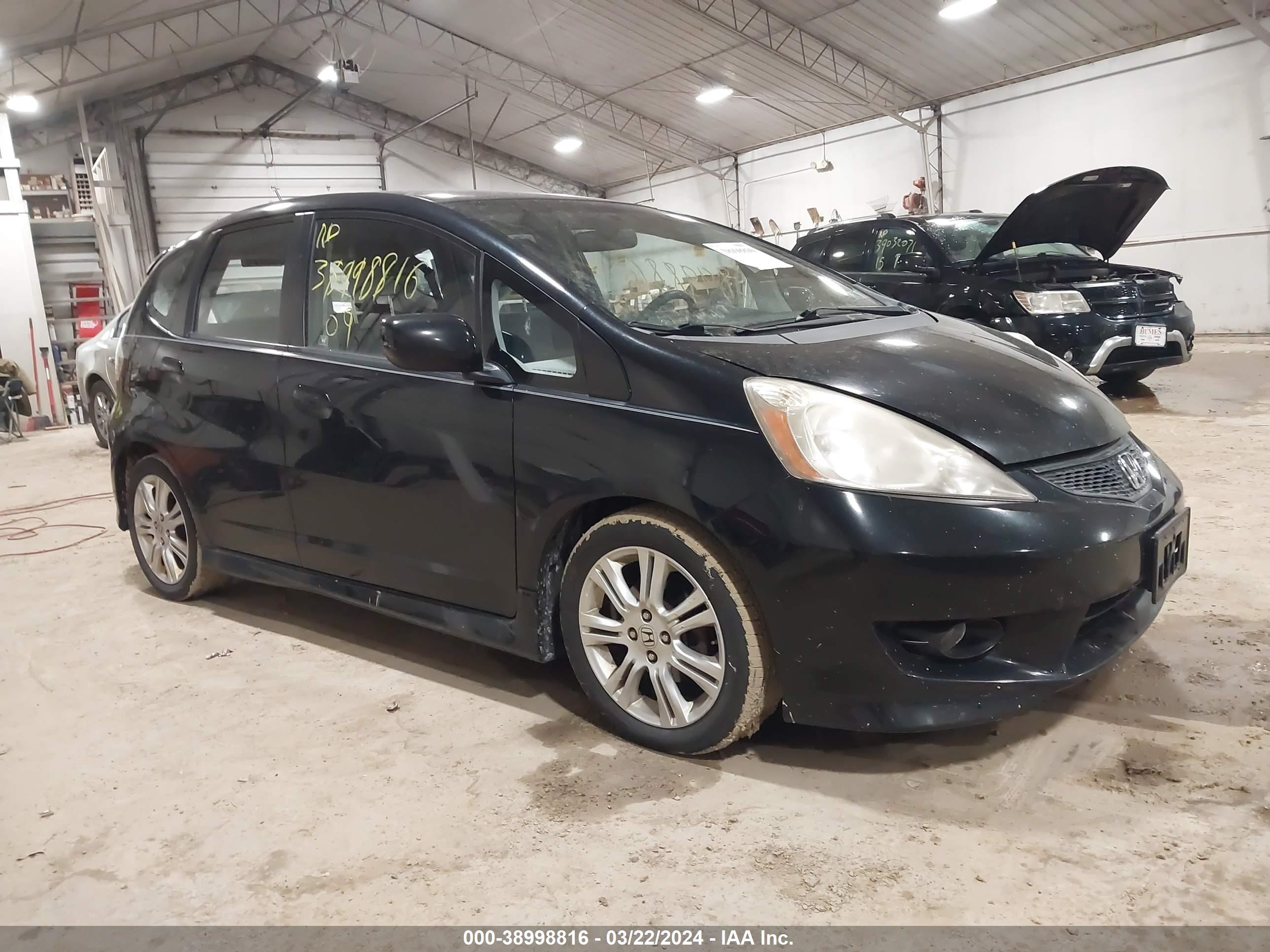 honda fit 2009 jhmge88439s000855