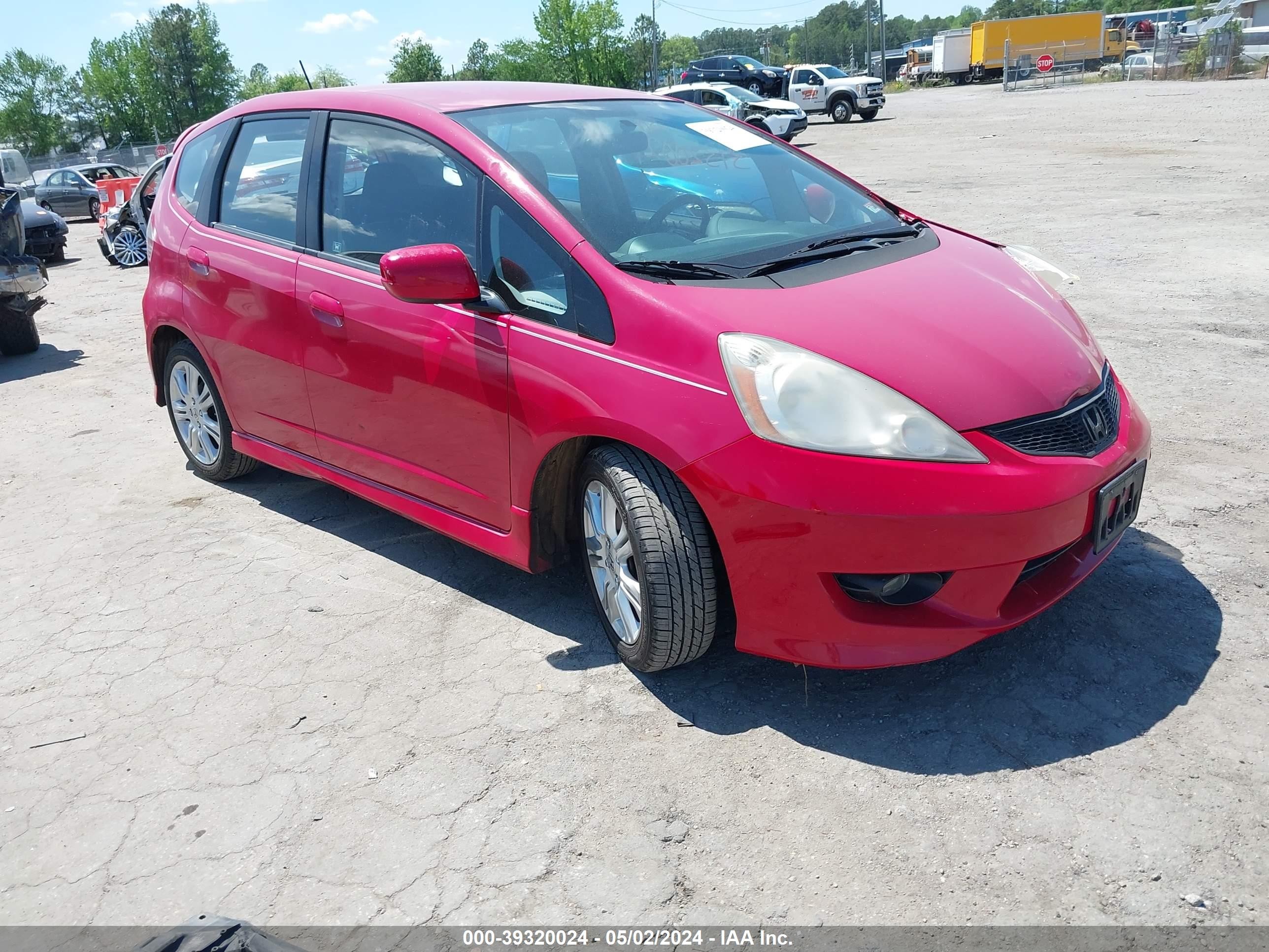 honda fit 2009 jhmge88439s073692