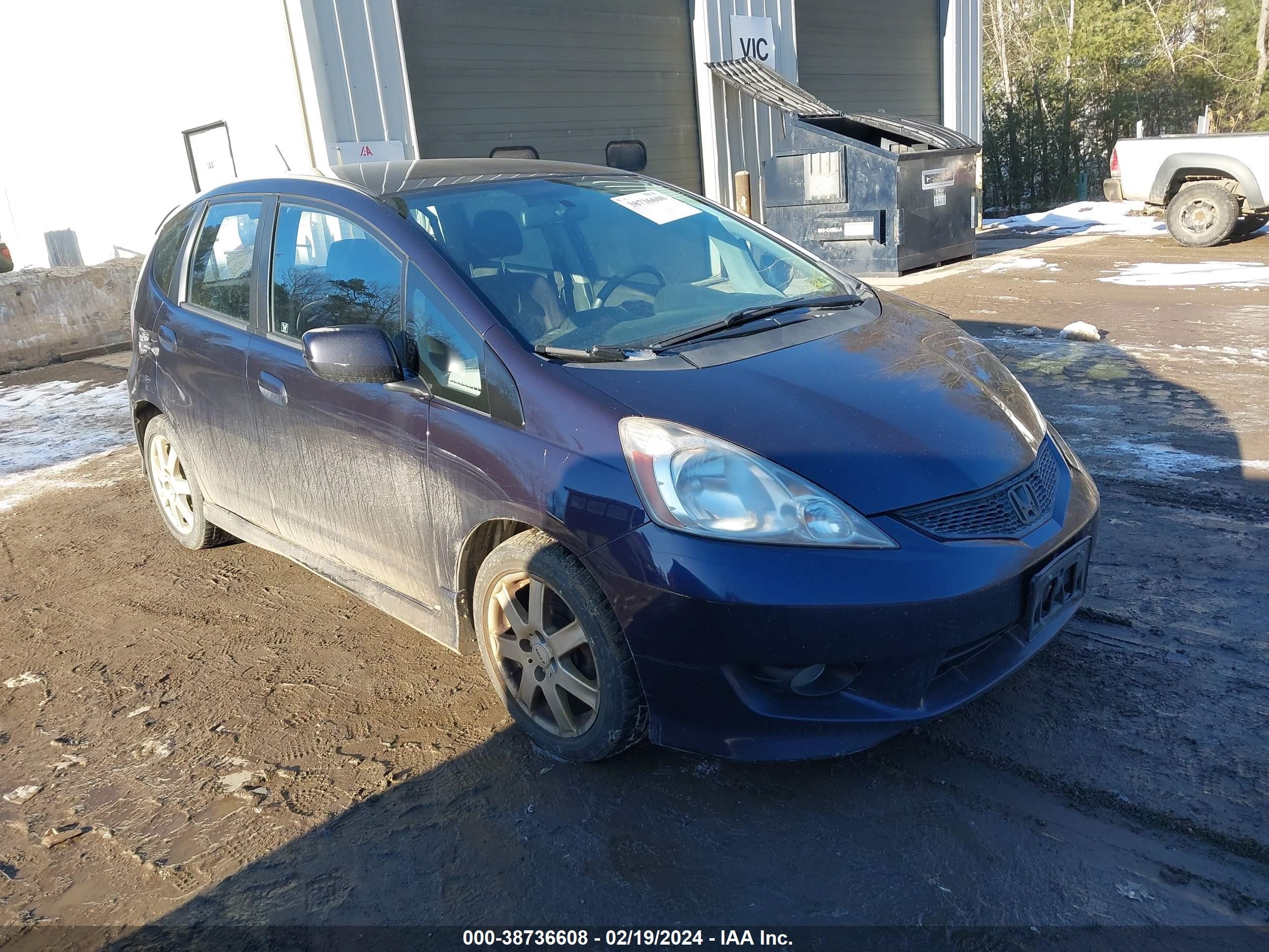 honda fit 2009 jhmge88449s019060