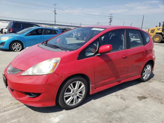 honda fit sport 2009 jhmge88459s014241